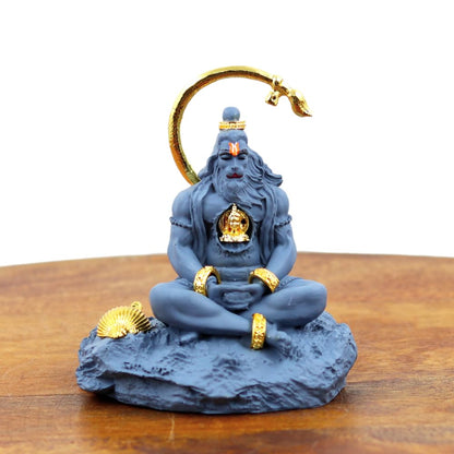 Resin Lord Hanuman Idol – Decorative Bajrangbali Statue for Home Mandir, Car Dashboard, Vastu Remedies, Protection Blessings & Spiritual Gifting