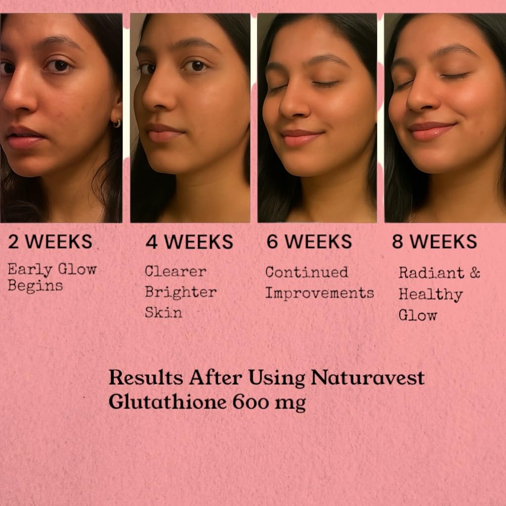 Naturavest Glutathione 600 mg for skin whitening, For Pigmentations and Glowing Skin Powerhouse of Antioxidants with Bioactive Formula, (Strawberry & Lemon flavour) (15 tablets)