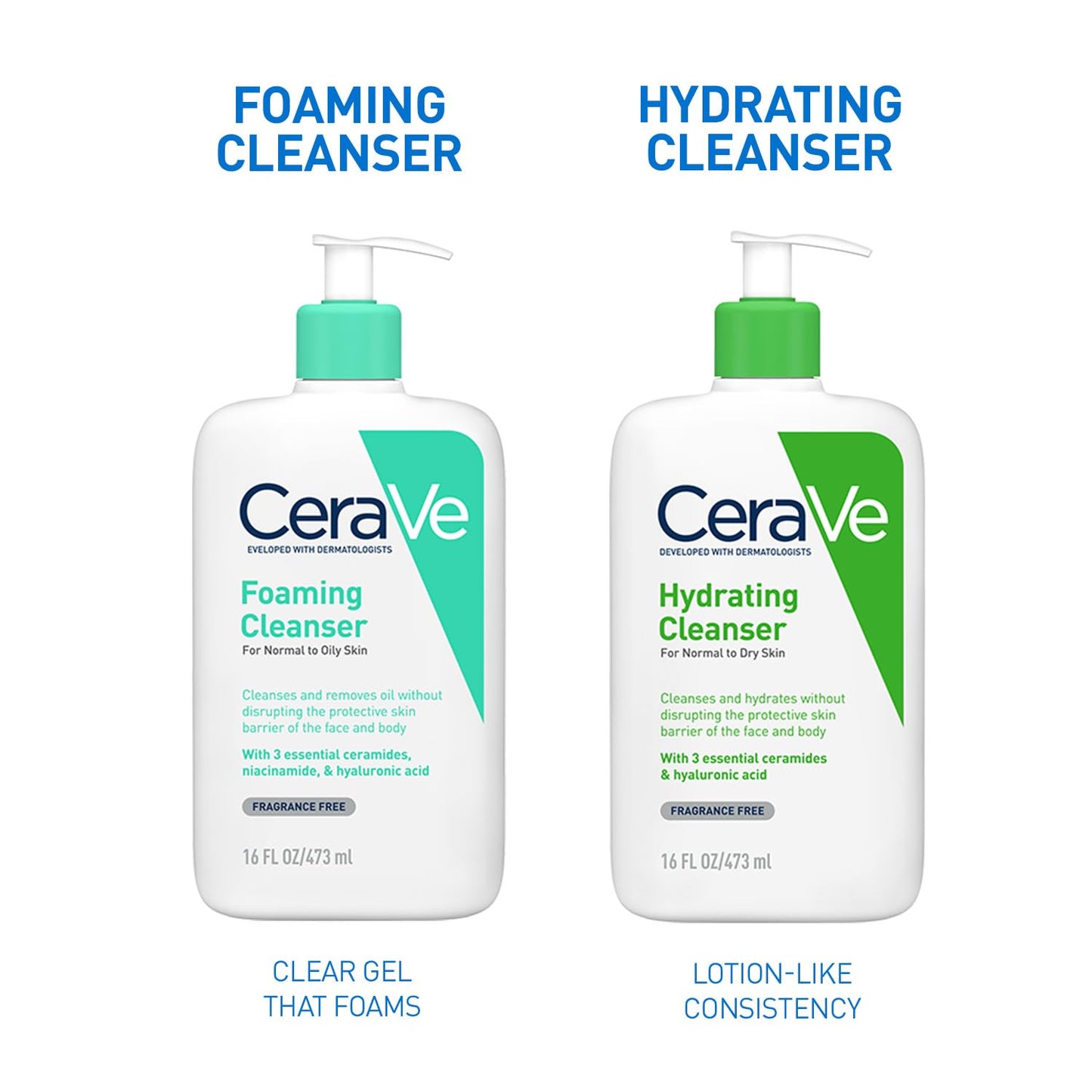 CeraVe Foaming Cleanser For Normal To Oily Skin