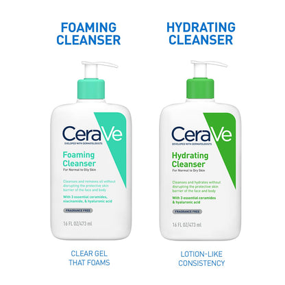 CeraVe Foaming Cleanser For Normal To Oily Skin