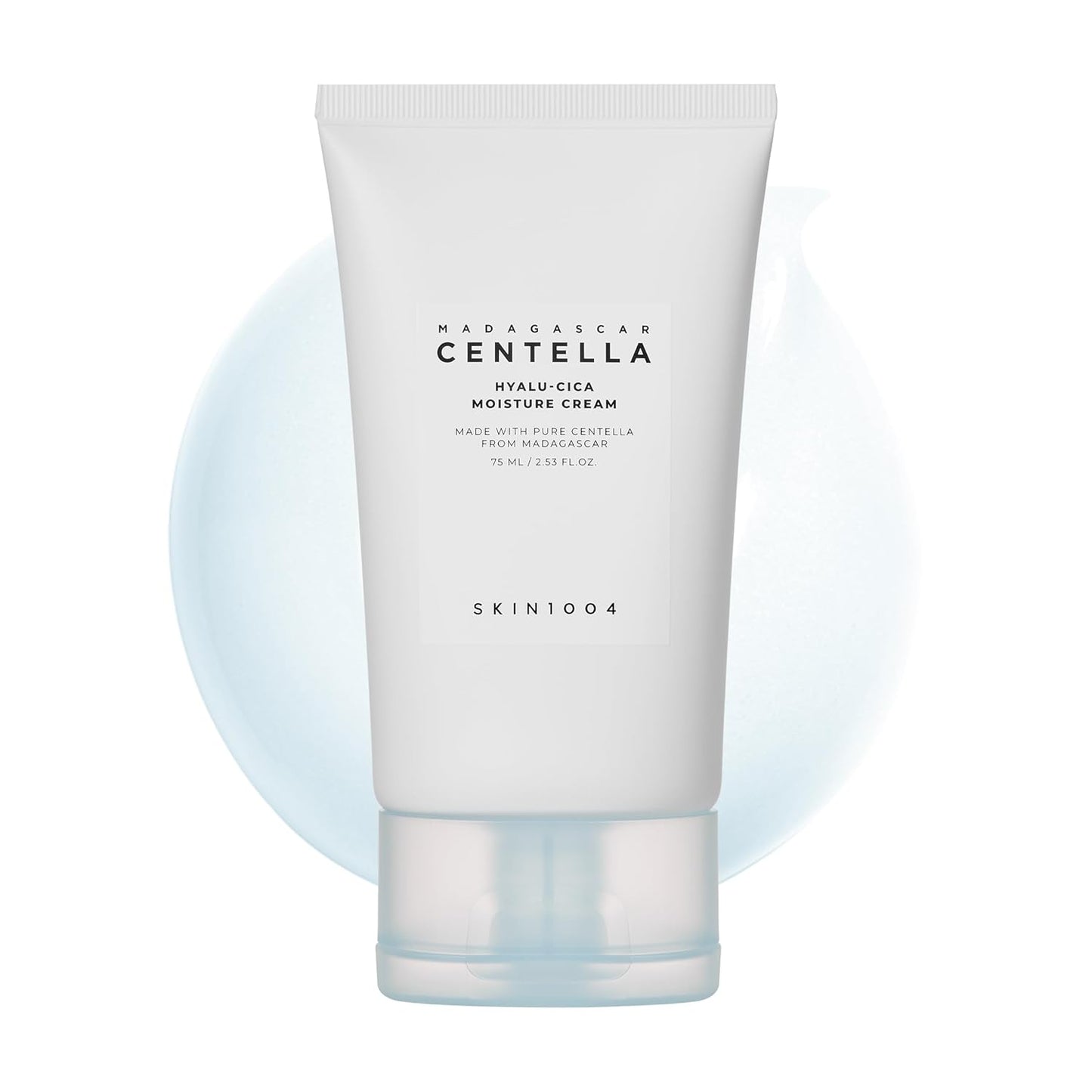 SKIN1004 Centella Hyalu-Cica Moisture Cream | Lightweight Deep Hydrating Cream with Hyaluronic Acid & Collagen for Sensitive Skin, 75ml