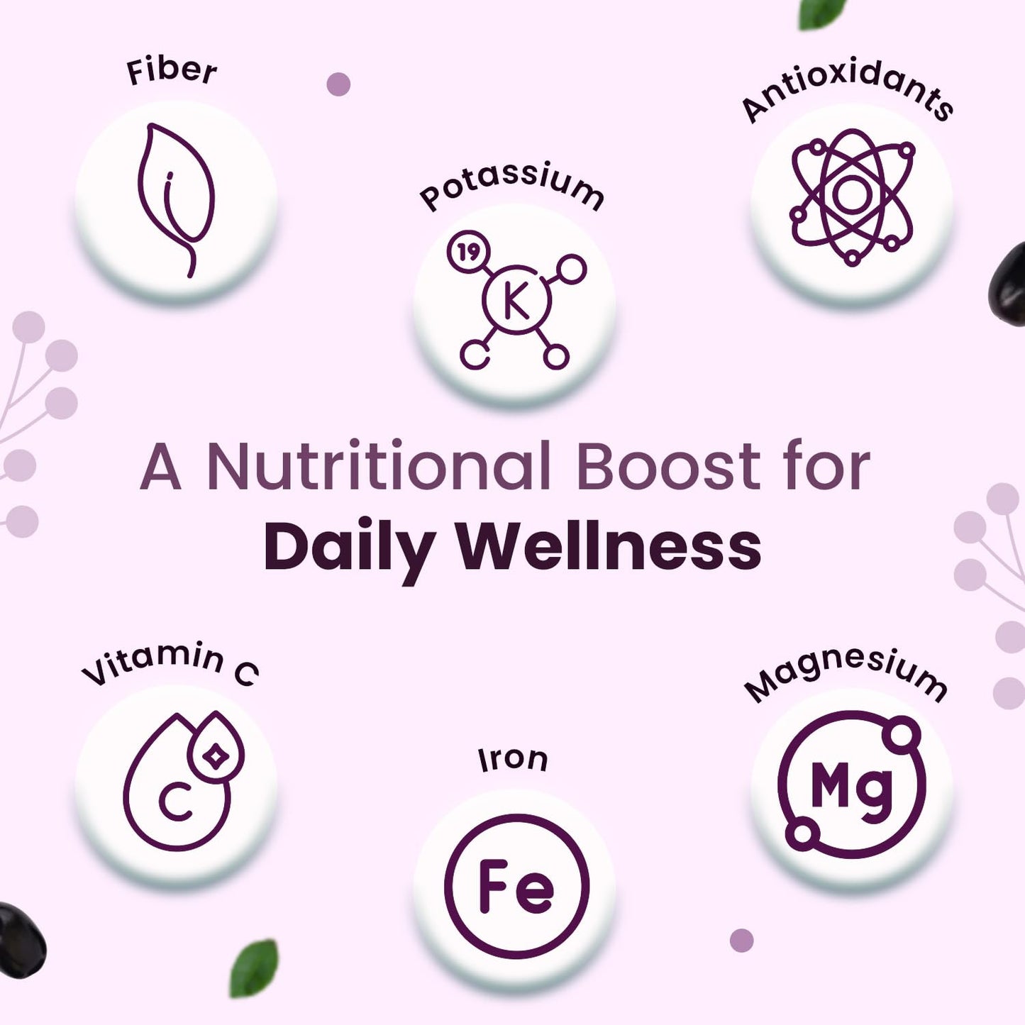 Neuherbs Natural Jamun Seed Powder - 200g For Diabetes | Supports Healthy Digestion & Sugar Levels | Rich in Vitamin C, Iron, Magnesium & Fiber