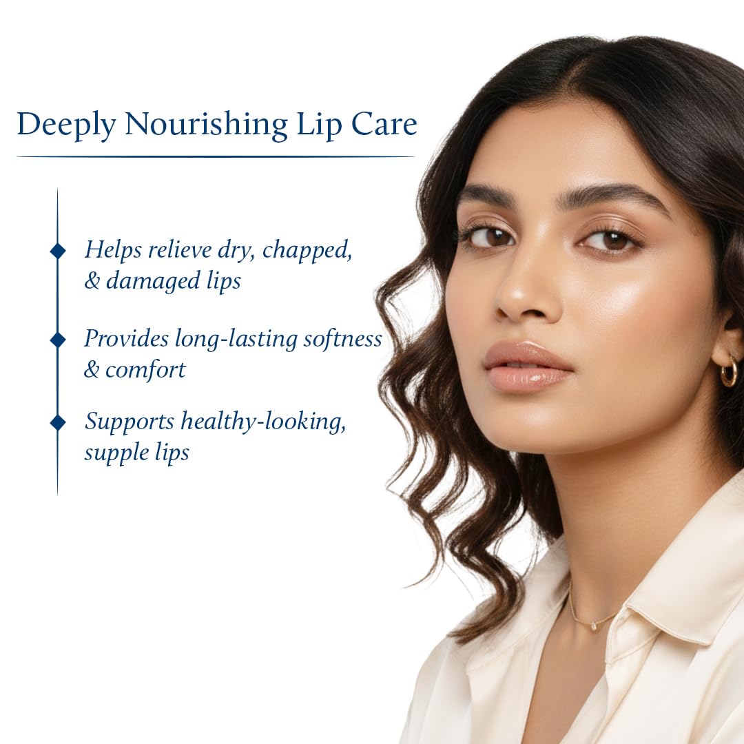 Blue Nectar Shubhr Orange Lip Balm & Gloss with Ghee And Natural Vitamin C for Dry Chapped Lips|100% Ayurvedic|Paraben & Sulphate Free| (10g, 10 Herbs)