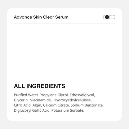 Cureskin Advance Skin Clear Serum with Niacinamide | Brightening Serum for Even-Toned Skin | Reduces Appearance of Blemishes and Uneven Texture, 20 ml (Pack of 1)