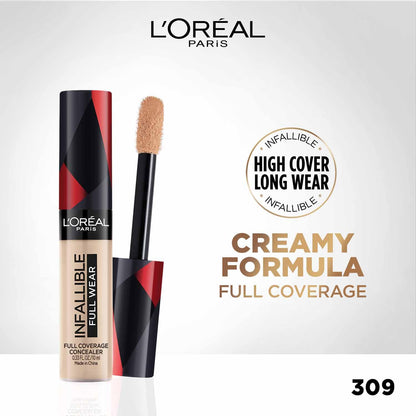 L'Oreal Paris Infallible Full Wear More Than Concealer - 309, 10ml