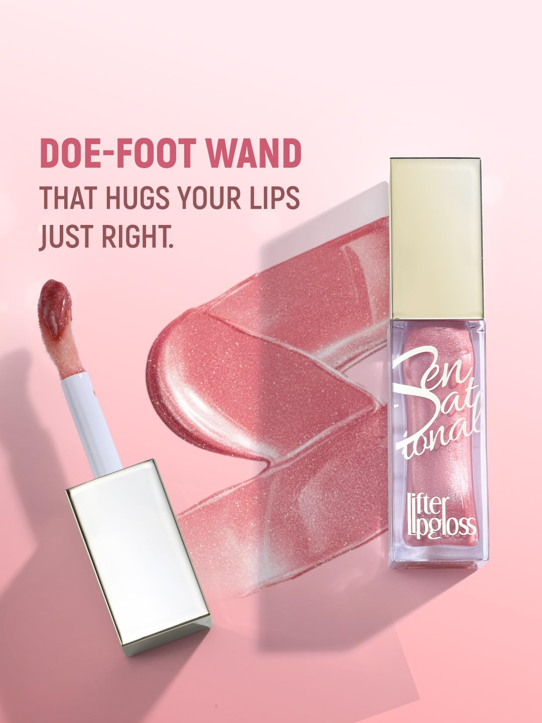 Daily Life Forever52 Sensational Lifter Lip Gloss | High-Shine, Hydrating & Non-Sticky | Infused with Hyaluronic Acid, Coconut Fruit Extract & Castor Seed Oil | Fuller, Smooth, Radiant Lips (Amber Melt 03, 7.5g)