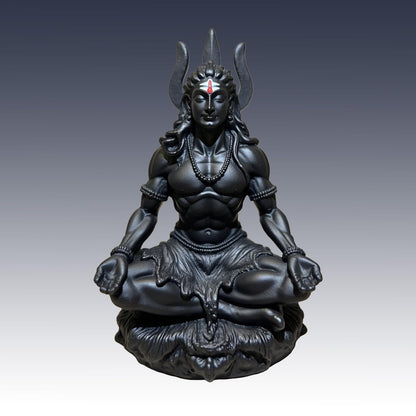 UNOVATE Shiva Idol for Car Dashboard | Shiv Idol | Lord Shiva Murti | Black