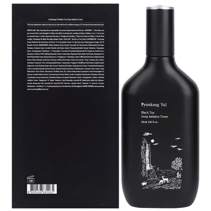 [PKY] Pyunkang Yul Black Tea Deep Infusion Toner for Firm & Dull Skin, Kombucha Fermented Black Tea, Hydrating Anti-Aging Care with Hyaluronic Acid & Ceramide, Korean Skincare (130 ml)