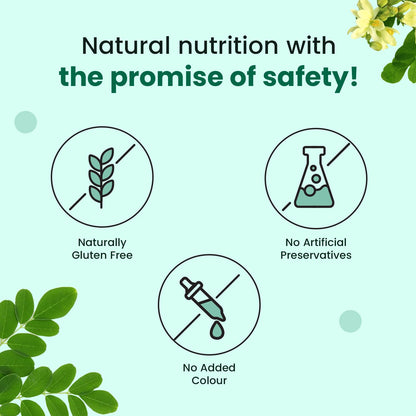 Neuherbs Moringa Tablets 1000mg | Drumstick Leaves Powder Tablets For Energy, Immunity, Digestion & Heart Health With No Artificial Preservatives | 120 Tablets