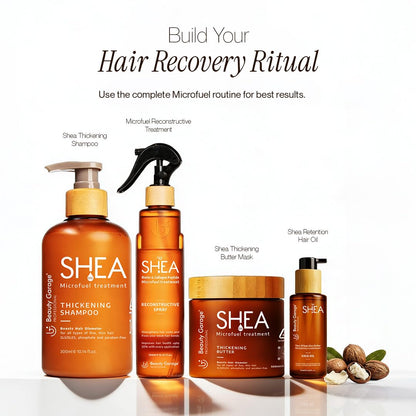 Beauty Garage Shea Microfuel Thickening Shampoo 300ml
