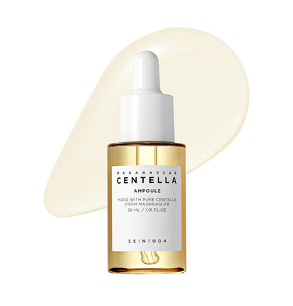 SKIN1004 Madagascar Centella Asiatica Ampoule Facial Serum |100% Centella Asiatica Extract for Soothing Sensitive and Acne-prone Skin, 30ml
