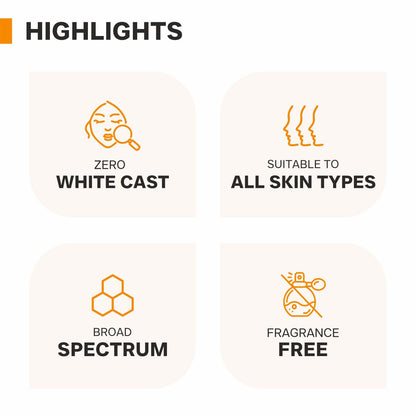DERMATOUCH Multivitamin Spf 50 Pa+++ Sunscreen Gel For All Skin Types | Uva-Uvb Protection |Zero White Cast | Unisex | 50G