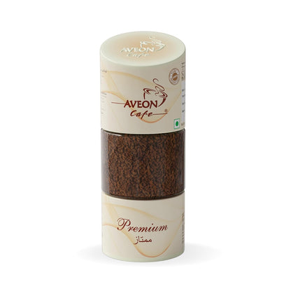 Aveon Cafe Premium Instant Coffee - 100g Jar | Finely Agglomerated Coffee Blend | Rich Aroma & Smooth Flavor | Crafted with 100% Arabica & Robusta | Instant Coffee Perfection