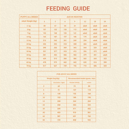 Brunos Dry Dog Food Mother & Puppy Starter - 250g (Pack of 1)| Chicken Recipe with Herbs | for Growing & Weaning Puppies | 32% Protein, 22% Fat | Supports Bone & Joint Health