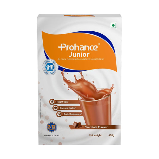Prohance Toddler Junior 400G - All-Round Nutritional Formula for Growing Children (Chocolate) Powder