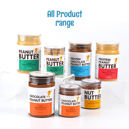 ANAVRIN Chocolate Peanut Butter with Whey, 400gm | High Protein Creamy Butter | No Added Sugar | 100% Roasted Peanuts Healthy Spread | Rich in Vitamin E, Magnesium & Potassium | Gluten Free