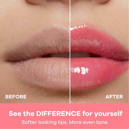 Earth Rhythm Honey Lip Balm SPF 50 Brightens Lips with Propolis,Peptides & Kojic Acid- Cherryblossom