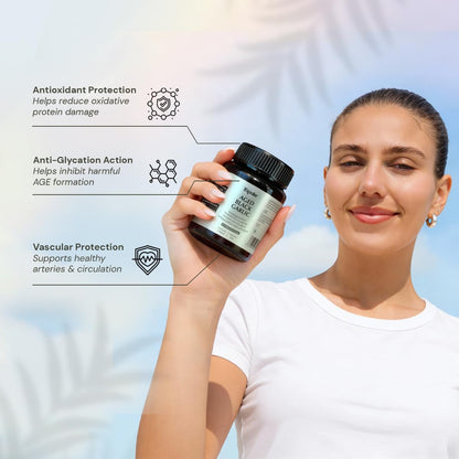 B'spoke Aged Black Garlic | Odourless Extract Standardized to 0.5% S-Allyl Cysteine (SAC) | Garlic Bulb Derived | Enhanced Bioavailability for Antioxidant & Cardiovascular Support | Gentle on Stomach