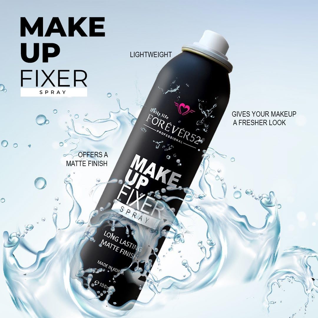 Daily Life Forever52 Makeup Fixing Spray | Long-Lasting Makeup Setting Spray with Matte Finish | Lightweight, Oil-Free, Hydrating Mist for All-Day Fresh Look (100ml)