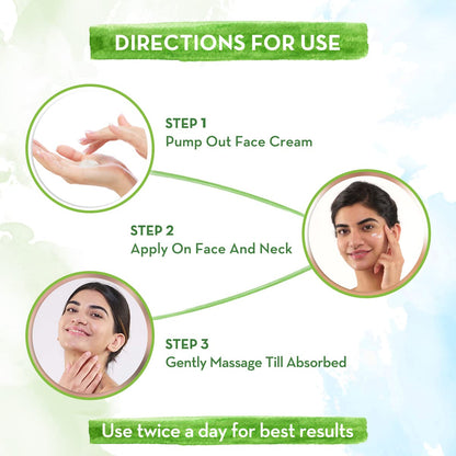 Mamaearth Bye Bye Face Cream For Women Anti Ageing, For Fine Line & Wrinkles, with Green Tea & Collagen - 30 g