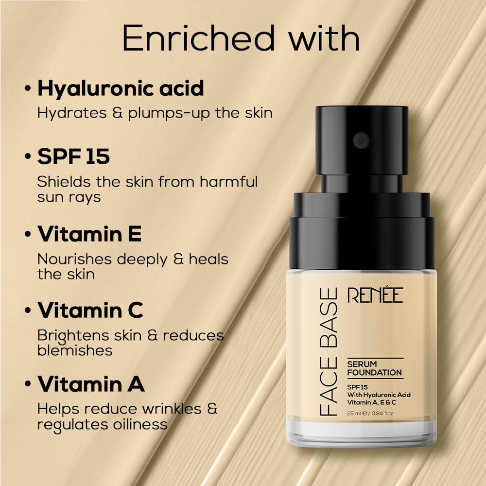 RENEE Face Base Serum Foundation -06 Chic 25 Ml