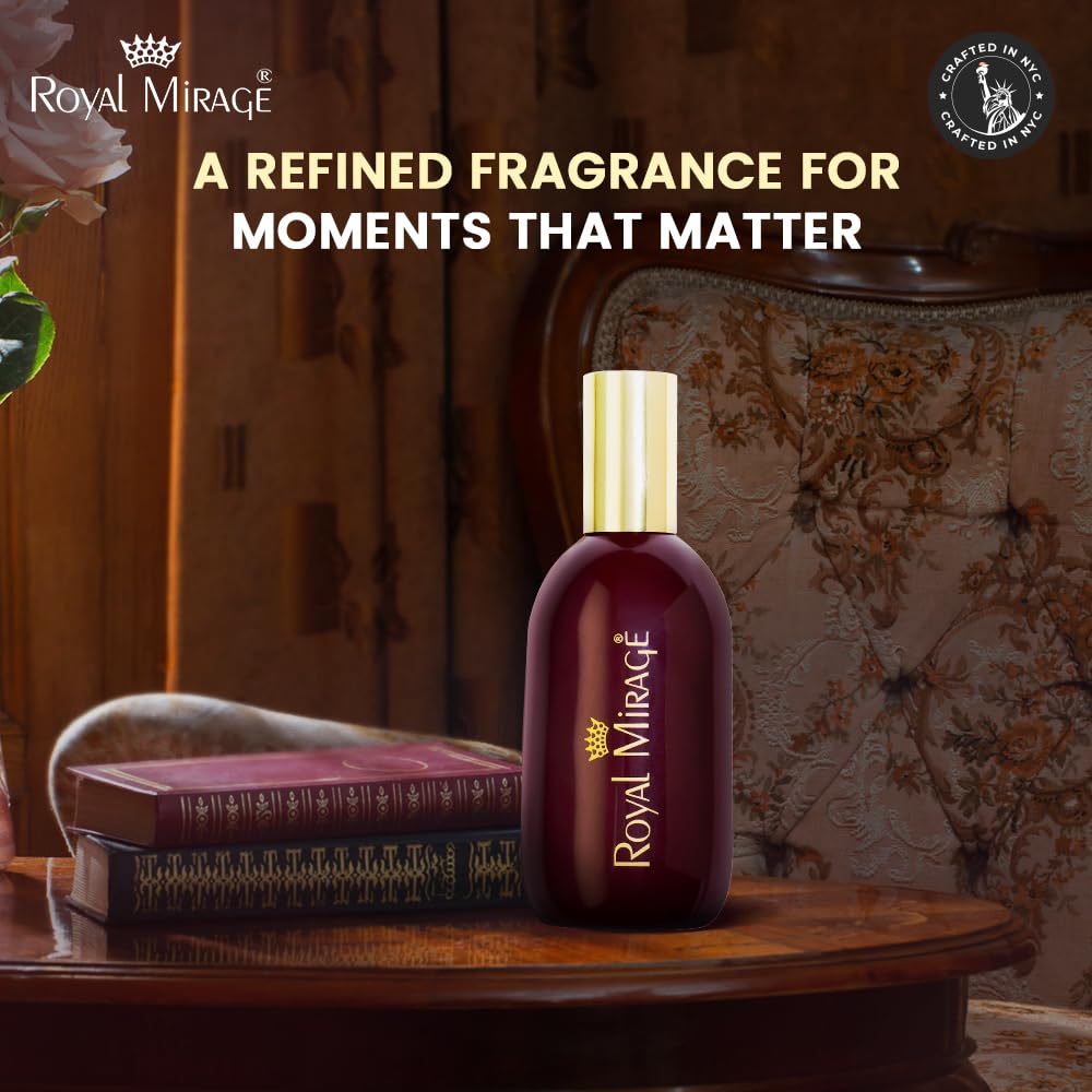 Royal Mirage Original EDC | Unisex Fragrance | Long-Lasting Eau De Cologne | Refreshing & Elegant Scent | Everyday Use Perfume | Fresh & Woody Fragrance | All-Day Freshness | 120ml