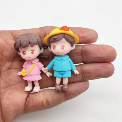 ascension Romantic Lovely Couple/Baby Couple Gift for Girlfriend Boyfriend Husband Wife Miniature Statue Figurine for Valentines Day Gift Gift for Your Love Resin Love Cupid Miniature