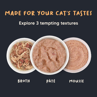 Meowsi by HUFT Chicken Breast Pate Cat Food - 80 gm | Wholesome, Smooth & High-Protein Wet Food for Persian & All Breeds | Supports Strong Muscles, Healthy Digestion & Shiny Coat