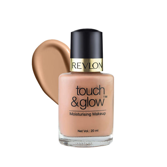 REVLON Touch And Glow Liquid High Coverage Make Up For All Skin Type , Natural Mist , 20Ml