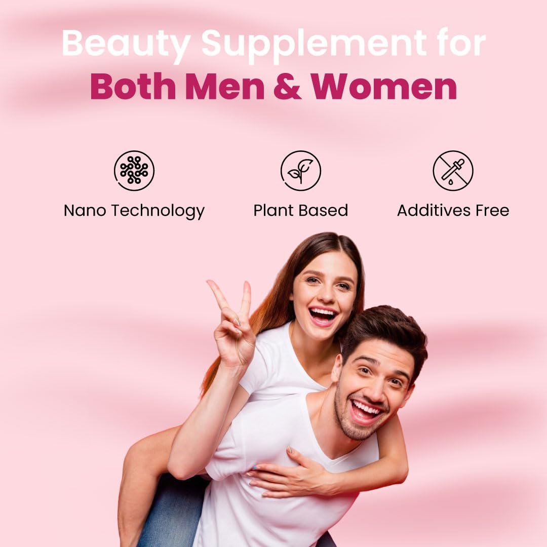 ZEROHARM Skin Radiance Supplement | L-Glutathione, Acerola Cherry Extract (Vitamin C), Biotin & E for Skin Whitening | Skin Glow, Reduce Dark Spots, Brighten & Hydrate Skin | Men & Women | 60 Tablets