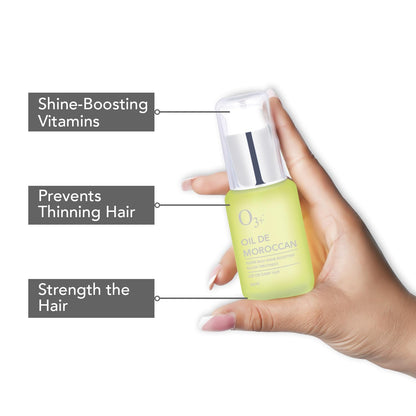 O3+ Oil De Moroccan | Super Rich Shine Boosting Salon Treatment | With Pure Argan Serum for All Hair Types | 50 ml