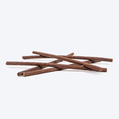 Yum Nums by HUFT Soft & Chewy Sticks - 70gm | Strawberry & Chicken | Dog Treats for Puppy & Adult Dogs | Training Treats for Small Dogs | Dog Snacks & Treats | Healthy & Tasty
