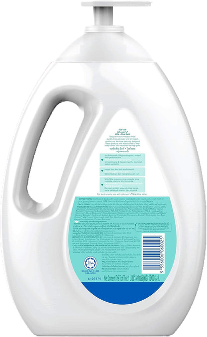 Johnson & Johnson Baby Milk and Rice Bath, 1000 ml