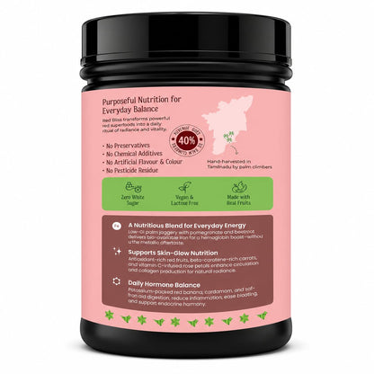 Palm Era Red Bliss Powder | Red Banana, Beetroot & Pomegranate with Palm Jaggery