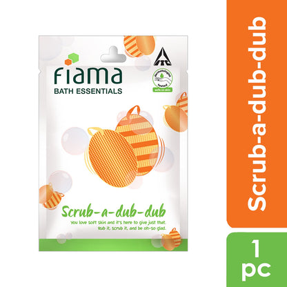 Fiama Bath Essentials Scrub-A-Dub-Dub Bathing Scrub, Dermatologist Tested, Safe on Skin, Pack of 1