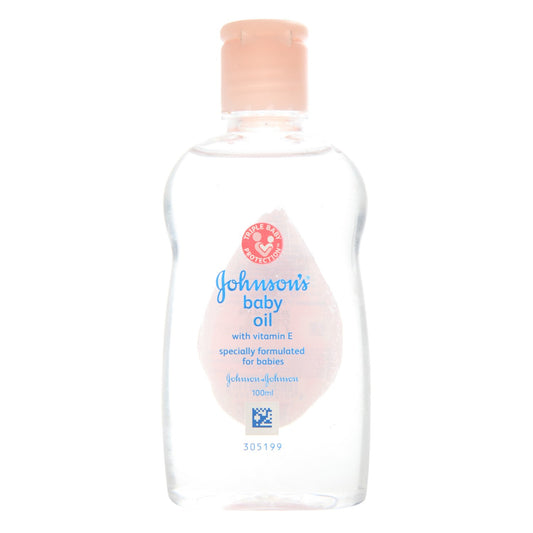 Johnson's Baby Oil - Vitamin E, 100ml Bottle