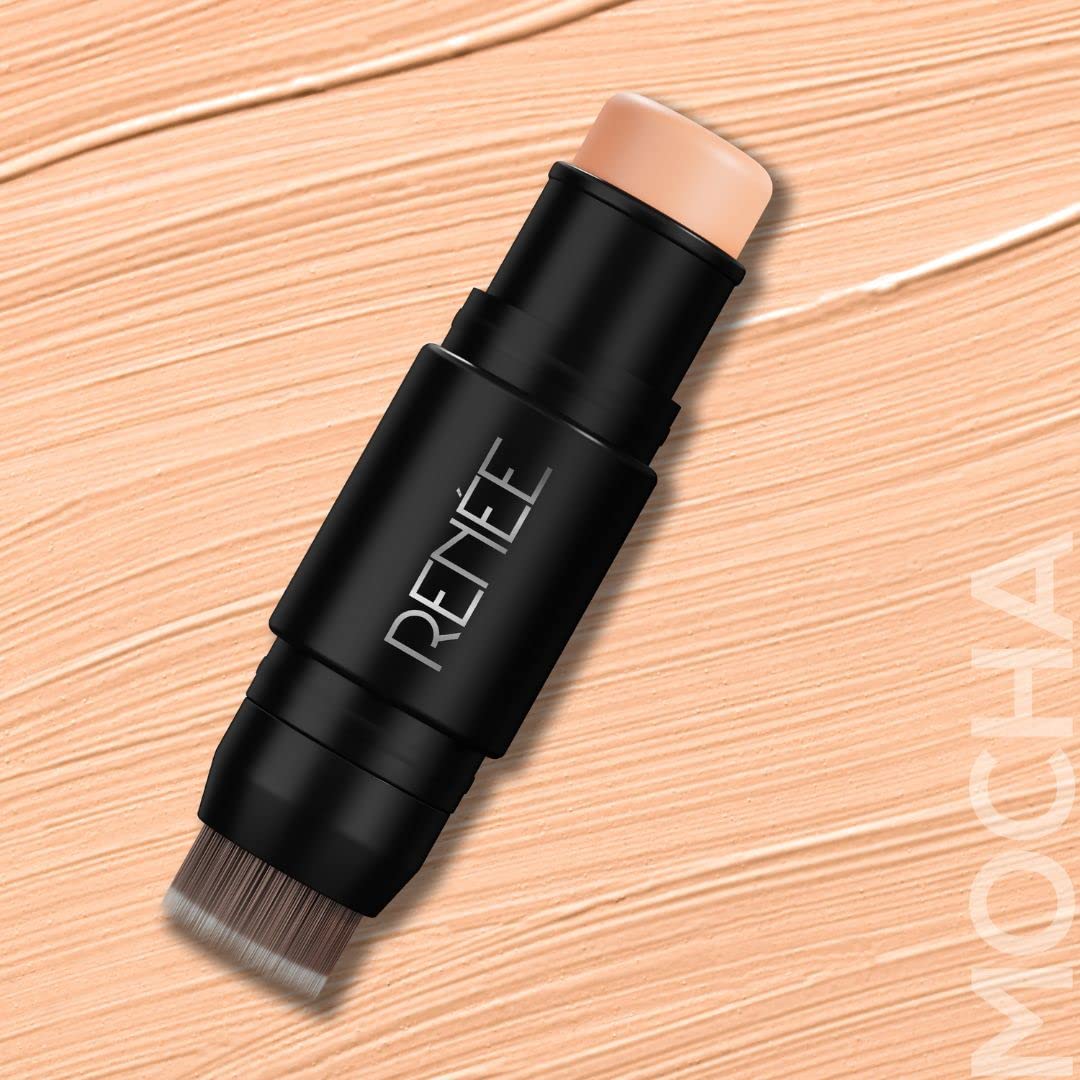 RENEE Face Base Foundation Stick with Applicator - Mocha, 8gm