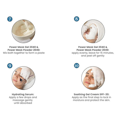 O3+ Bridal Facial Kit Hydrate & Glow For Dry Dehydrated Skin 10 Steps