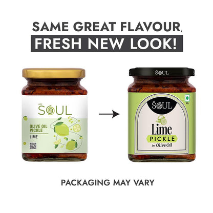 ADF Soul lime pickle | Bursting with spice and tang, crafted in 100% Olive Oil | 275g