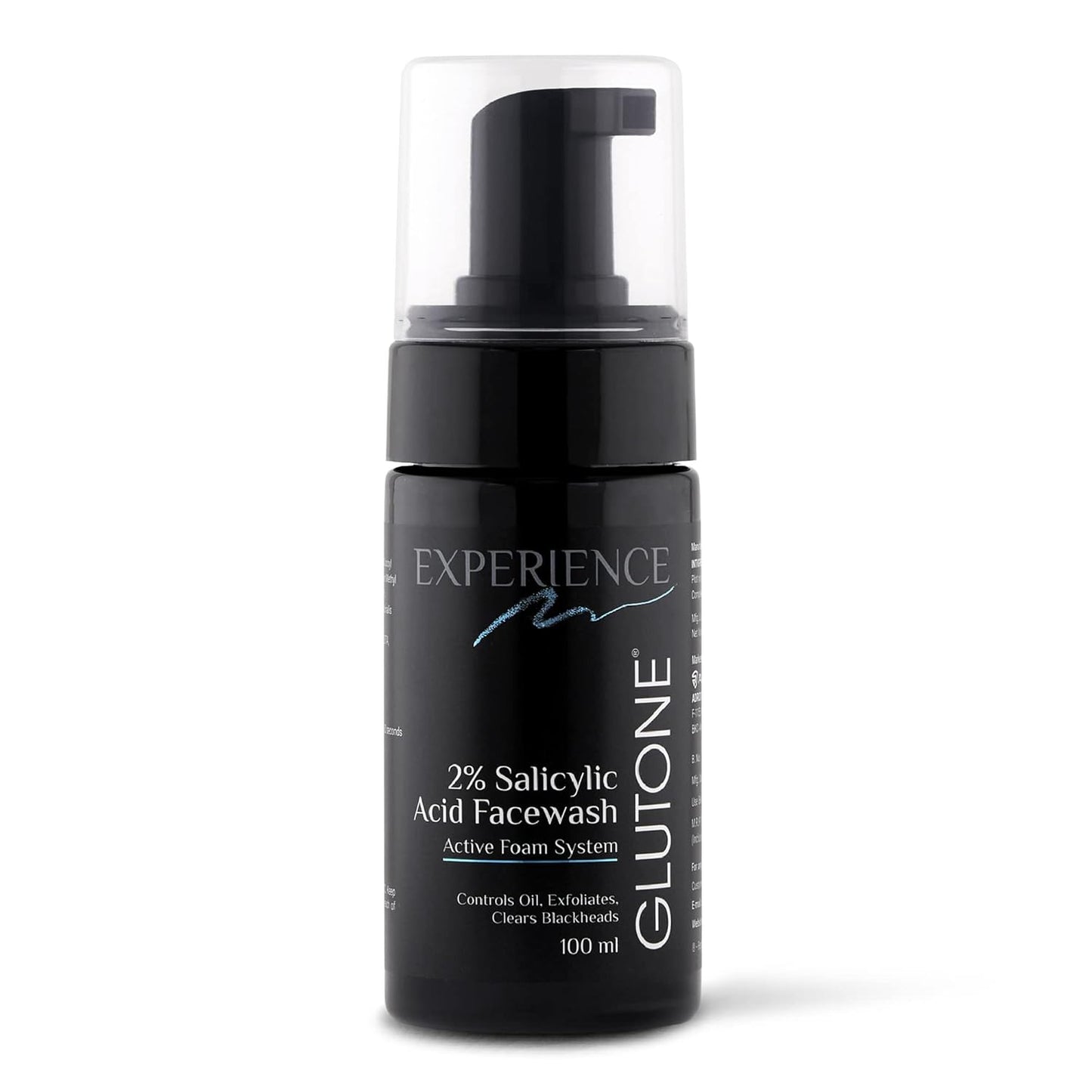 GLUTONE 2% Salicylic Acid Facewash bottle on a white background
