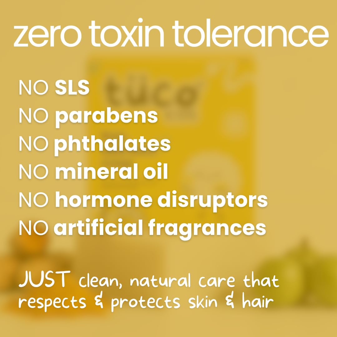Product packaging with 'zero toxin tolerance' claims on a yellow background