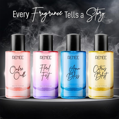 RENEE Floral Fest Eau De Parfum, Premium Long-lasting Fragrance With Notes of Orange, Mandarin, Osmanthus, Rose & Vanilla, Scent for Every Occasion, Ideal Perfume for Women, 50Ml
