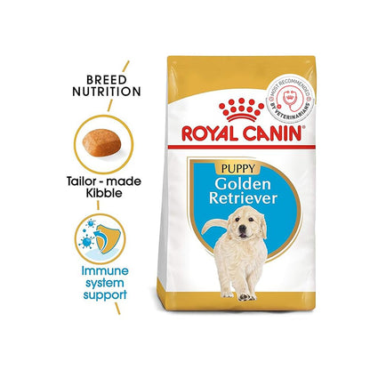 Royal Canin Golden Retriever Puppy Food, Dry Food, Supports Immune System & Digestive Health, Promotes Healthy Skin & Coat, 1 Kg