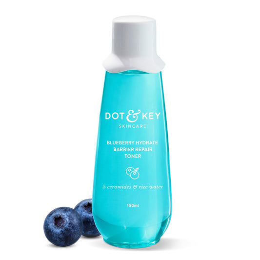 Zephivo Dot & Key Rice Water Hydrating Toner With Hyaluronic |Rice Water Toner For Dry Skin, Sensitive Skin & Oily Skin |Alcohol-Free |Quick Absorbing & Non Sticky, For Hydrated Skin |Exfoliates Pores |150ml
