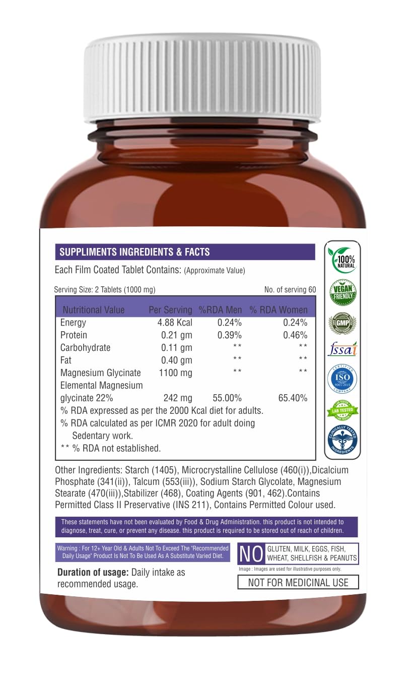 Supplement bottle with label showing ingredients and facts on a white background