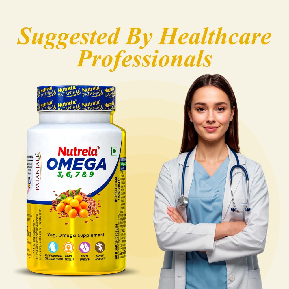 Nutrela Combo omega 60 Softgel & Daily active multivitamin 30 Capsules