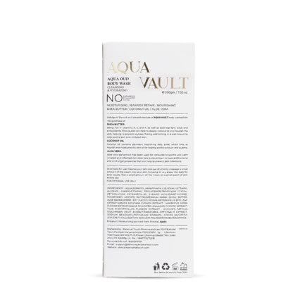PERSONAL TOUCH SKINCARE Aqua Vault Aqua Oudh Body Wash Hydrating Body Wash with Glycerin Extract, Cleanses & Hydrates the Skin, 200ml