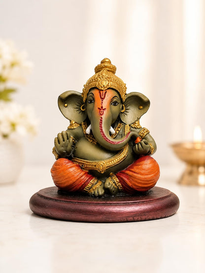 Lord Ganesha Idol for Home Temple & Office