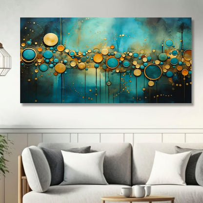 Unframed Rolled Art Print|| Modern Abstract Art Canvas Wall Art Print for Home Décor And Office||Unframed canvas Painting For Wall decor||Home wall and Office Interior CR-208