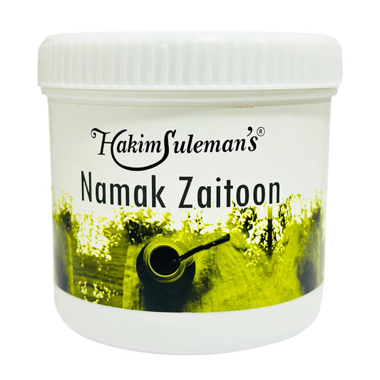 Zephivo Hakim Suleman's Namak Zaitoon : A Nature's Gift for stomach care
